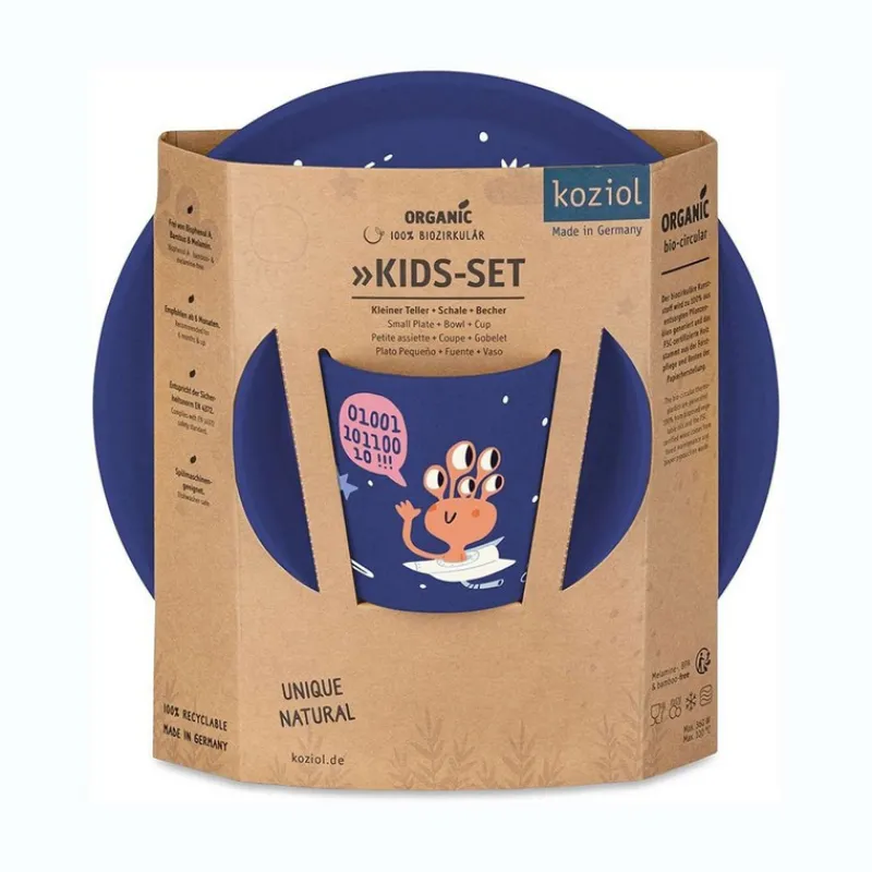 La Vaisselle Pour Enfant<Koziol Set de 3 pièces enfant Space Connect,