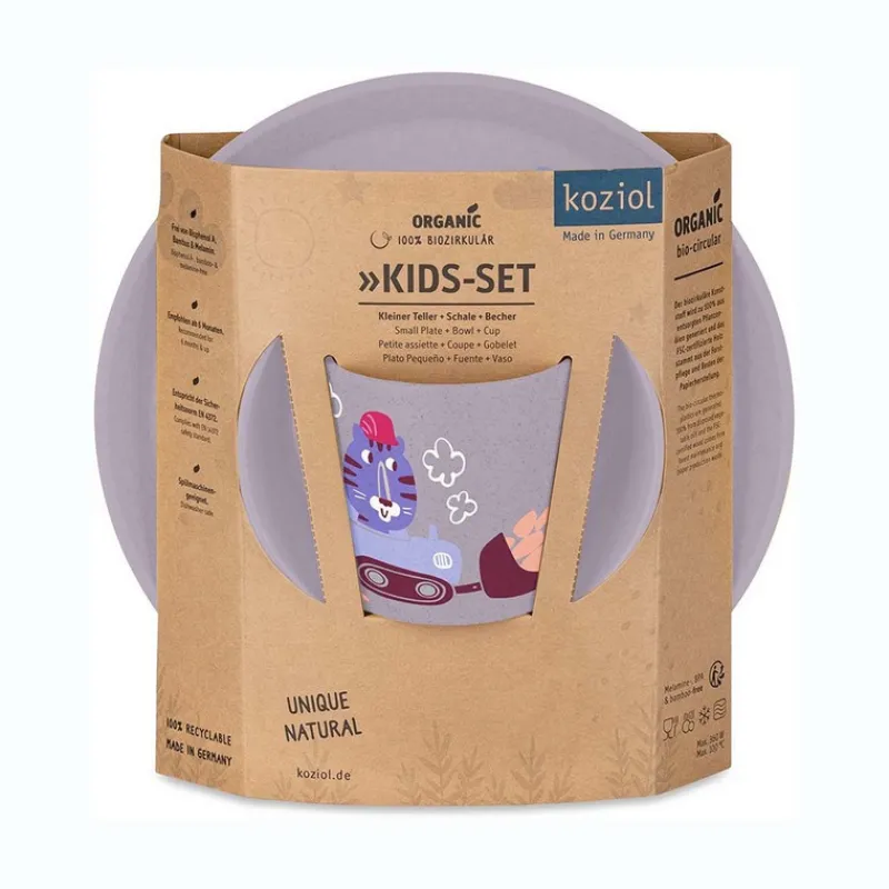 La Vaisselle Pour Enfant<Koziol Set de 3 pièces enfant Trucks Connect,
