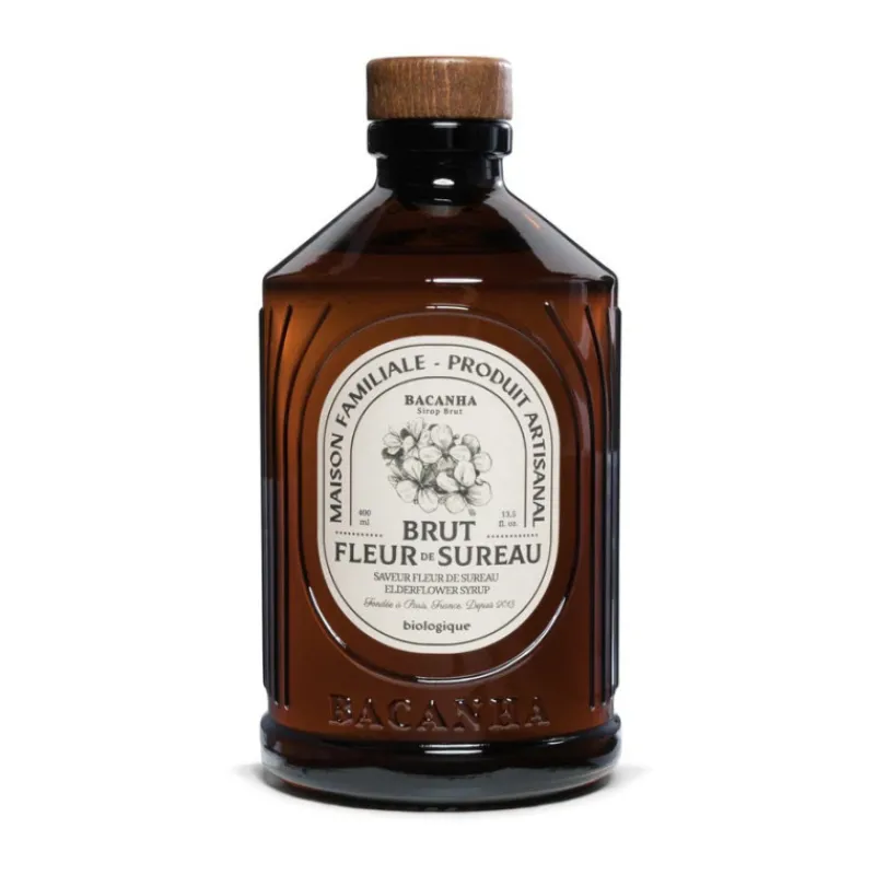 Les Autres Boissons<BACANHA Sirop de Fleur de Sureau Brut,