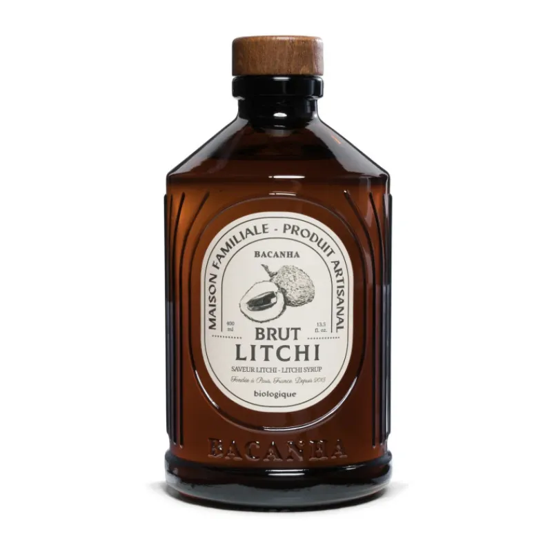 Les Autres Boissons<BACANHA Sirop de Litchi Brut,