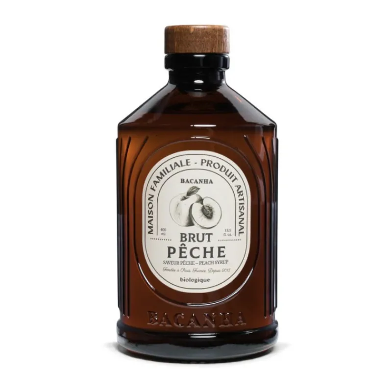 Les Autres Boissons<BACANHA Sirop de Pêche Brut,