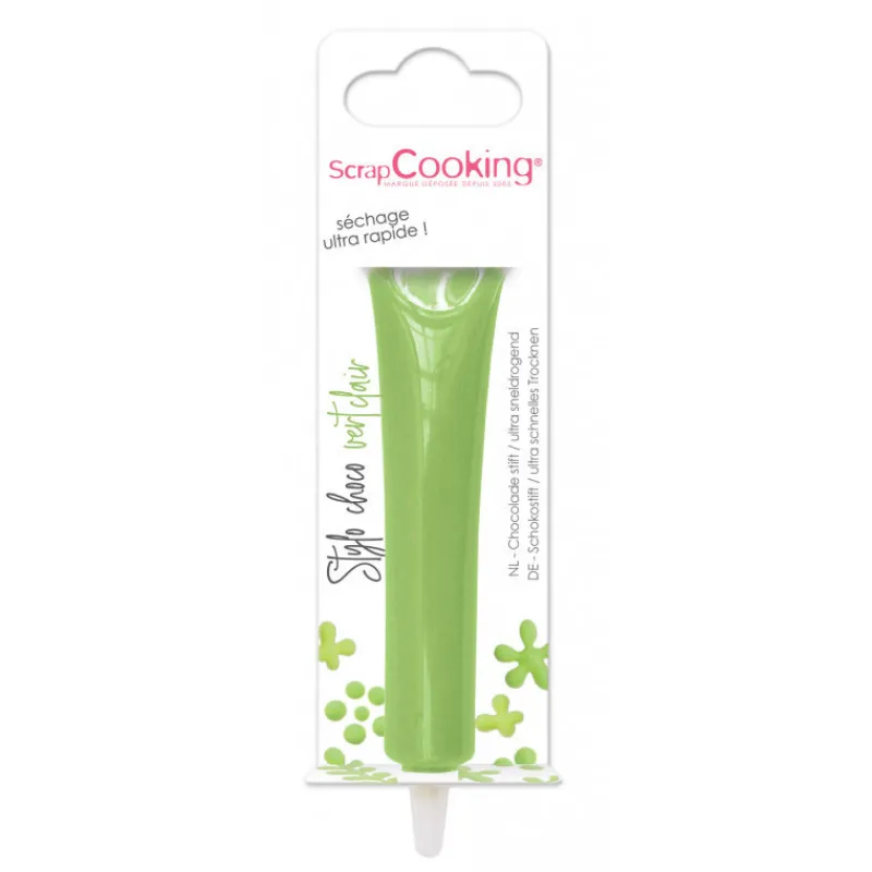Les Ingrédients Du Pâtissier<ScrapCooking Stylo goût choco Vert clair,