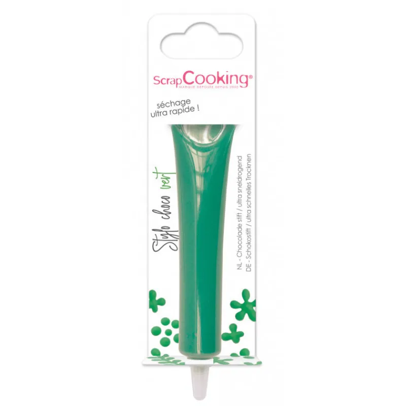 Les Ingrédients Du Pâtissier<ScrapCooking Stylo goût choco Vert,