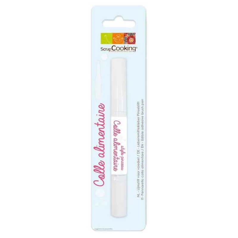 Les Cupcakes<ScrapCooking Stylo pinceau colle alimentaire,