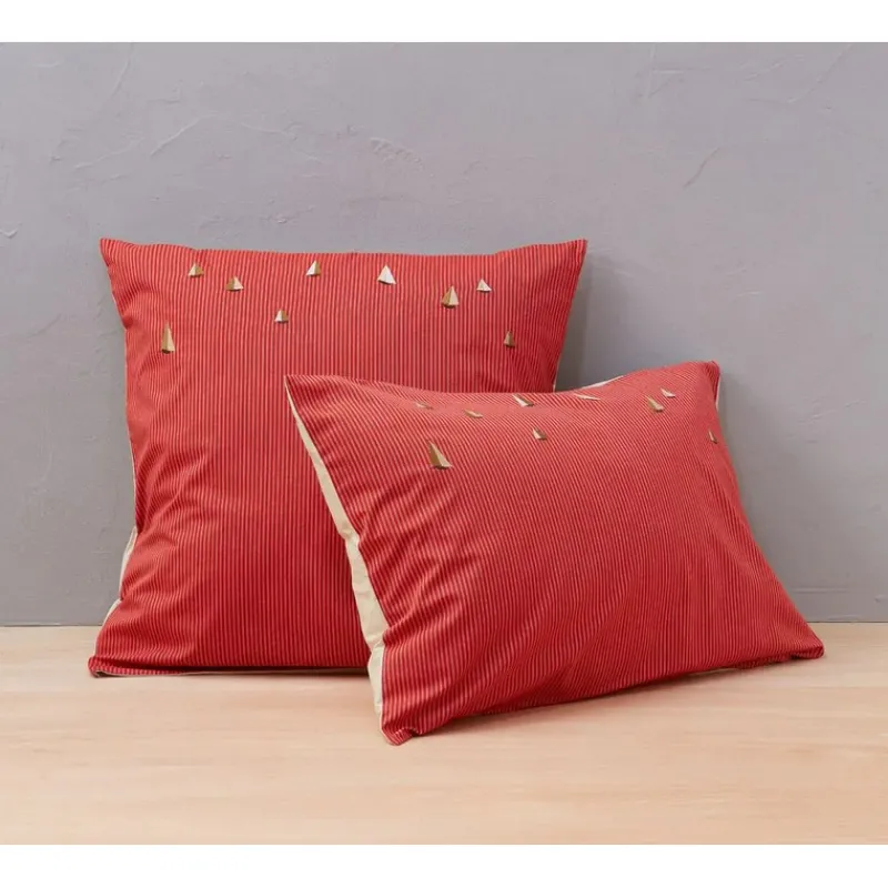 Housses De Couette, Parures<Sylvie Thiriez Taie d'oreiller brodée Appel du large,