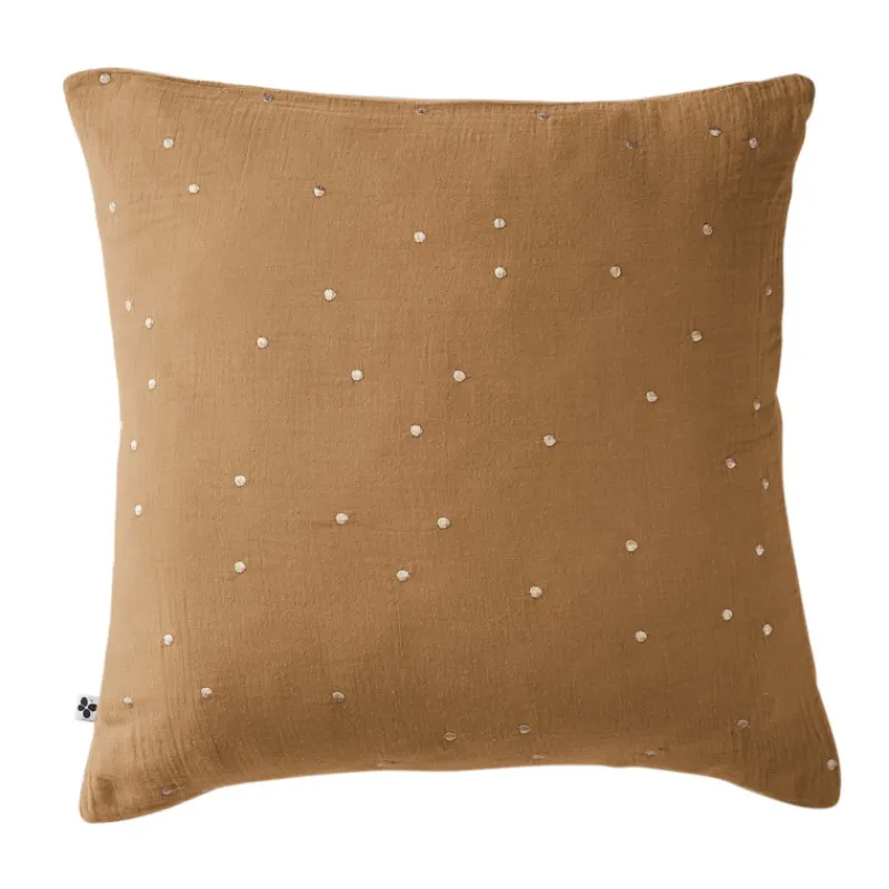 Housses De Couette, Parures<L'effet papillon Taie d'oreiller Gaze de coton Gaïa Chic Camel,