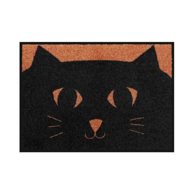 Tapis<DERRIERE LA PORTE Tapis de patio Matou, Derrière la porte