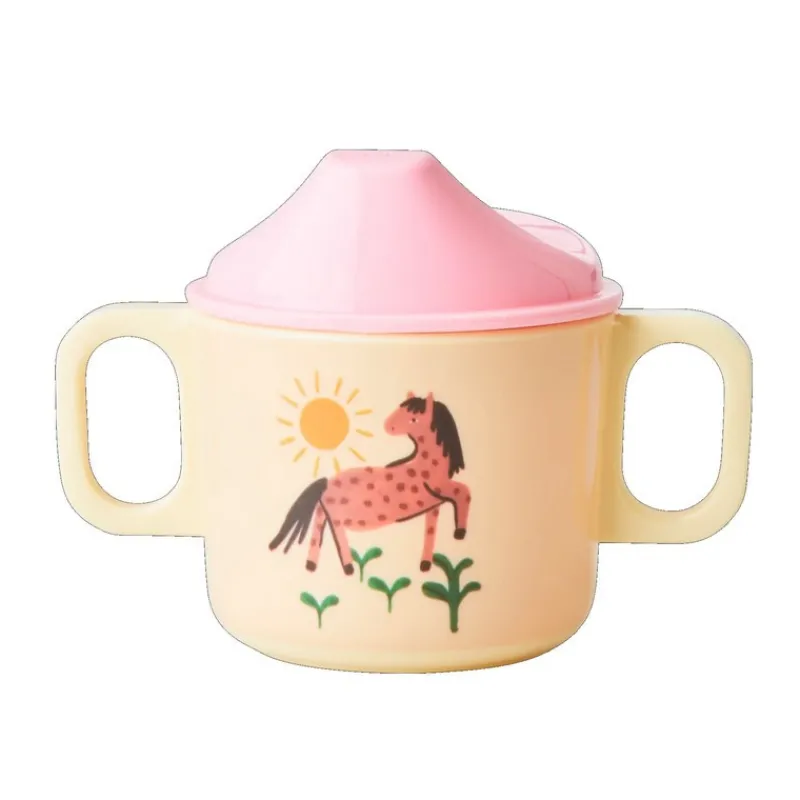 La Vaisselle Pour Enfant<Rice Tasse 2 anses Pink Farm,