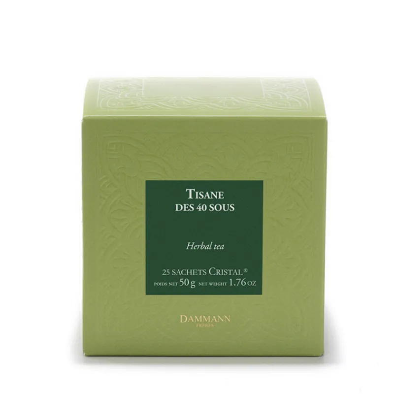 Les Thés Et Tisanes<DAMMANN FRERES Tisane des 40 sous en sachets, Dammann Frères