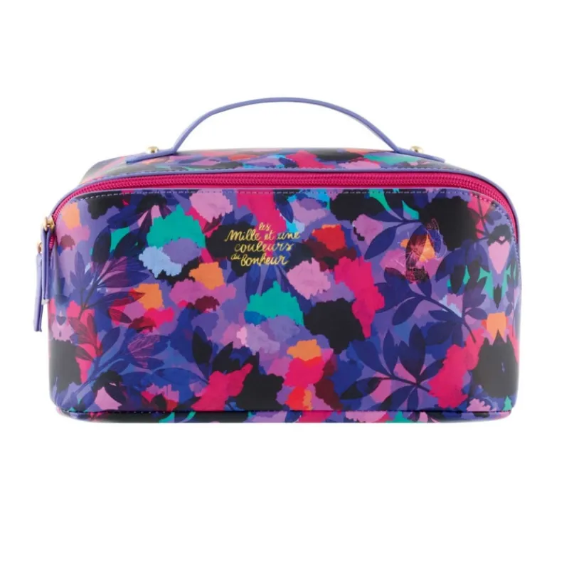 Coin Lavabo<DERRIERE LA PORTE Trousse de toilette Mille et une couleurs du Bonheur, Derrière la porte