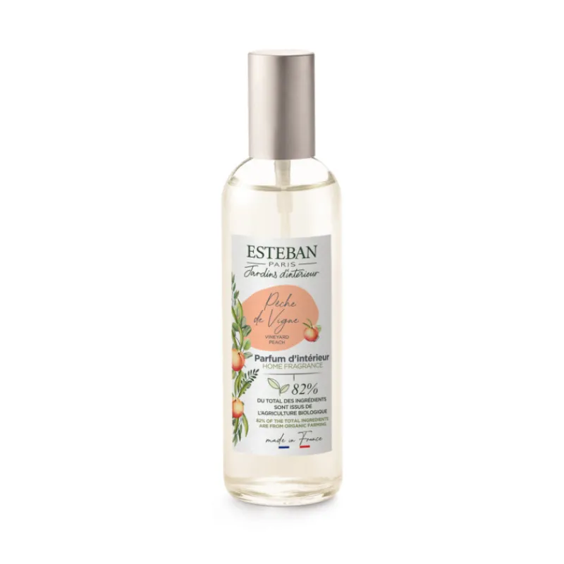Diffuseurs De Parfum D'Intérieur<ESTEBAN Vaporisateur 100 ml Pêche de vigne,
