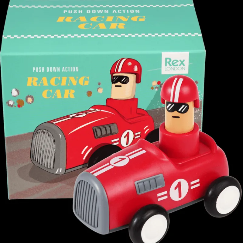 Les Jeux Pour Enfant | Les Jeux D'Intérieur<Rex London Voiture de Course Push Down,